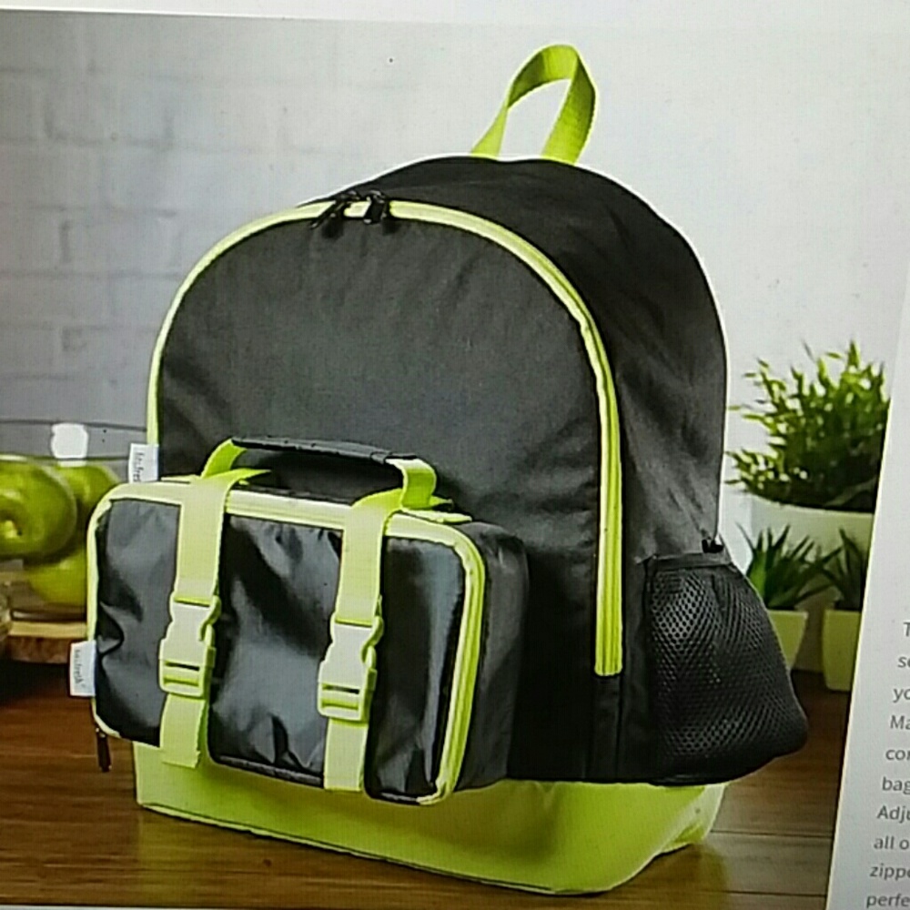 Backpack and lunch set